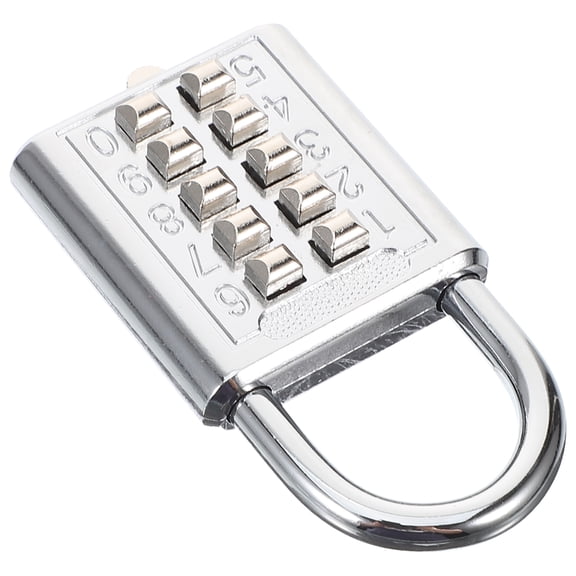 Metal Digital Combination Lock Padlock for Toolbox, Suitcase, Mailbox - Secure Keyless Lock Ideal for Seniors and Everyday Use