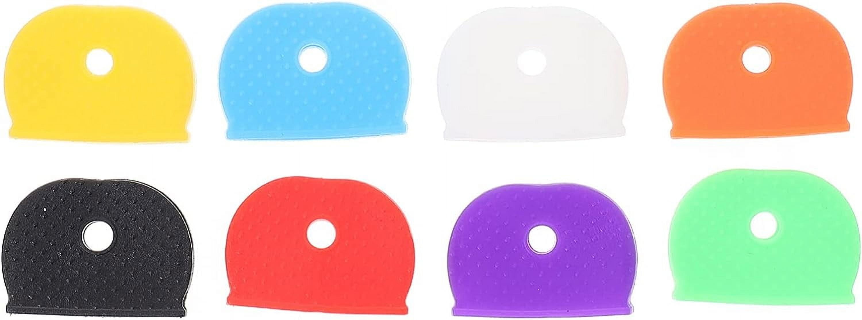 Key Color Covers Car Decor Car Decoration 64pcs Silicone Covers Caps ...