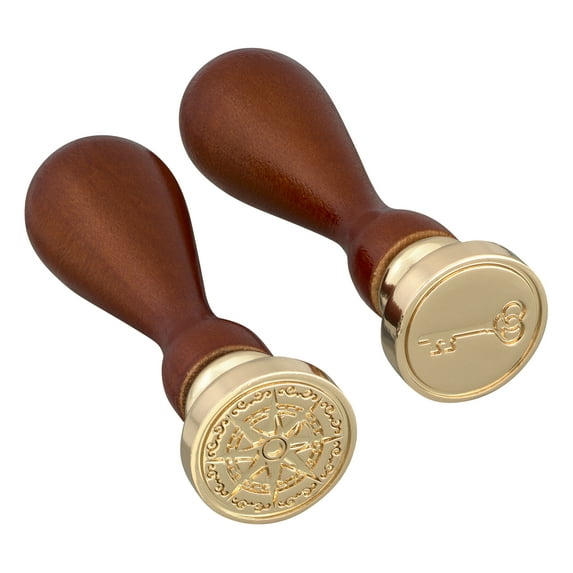 Key & Compass Wax Stamp Set by Recollections -
