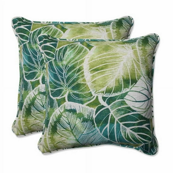 Key Cove Lagoon 18.5-Inch Throw Pillow (Set Of 2)