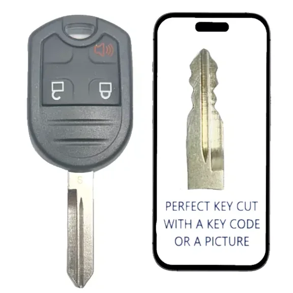 Key Cut+ Remote Key for Ford 2005-2011 Oucd6000022 Cwtwb1u793 40 Bit S Chip