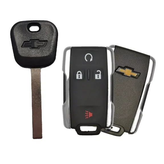 Key Cut Service + B119 Key + Remote M3N-32337100 For Chevrolet Silverado 14-19