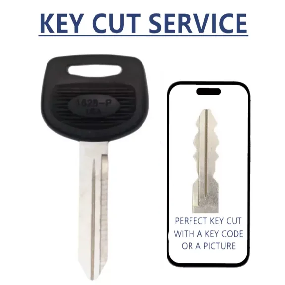 Key Cut Service + Freightliner Truck Key Blank ILCO 1628-P 597893 B-107