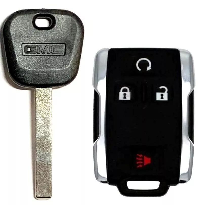 Key Cut Service + GMC 2014-2019 B119 Transponder key + Remote Fob M3N-32337100