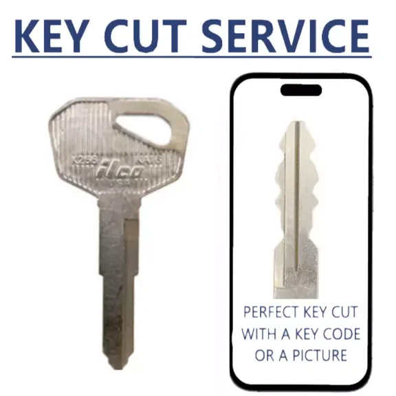 Key Cut Service + Key Blank for 1986-2021 Kawasaki Klx Motorcycle X266 Ka16