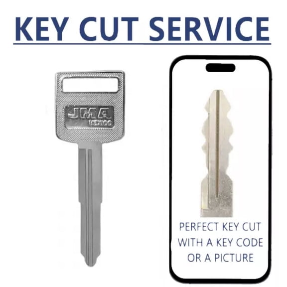 Key Cut Service + Suz18 / X241 Suzuki Motorcycle Key (Jma)