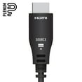 thumbnail image 1 of Key Digital 328FT (100M) 4K@60Hz/444/18G - Plenum Active Optical HDMI Cable, CMP/FT6 UL Rated KD-AOCH328P, Black, 1 of 3