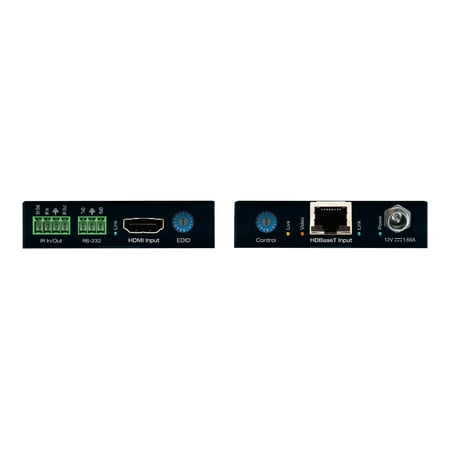 Key Digital - 4K/18G HDBaseT POH Extenders Kit - Black metal