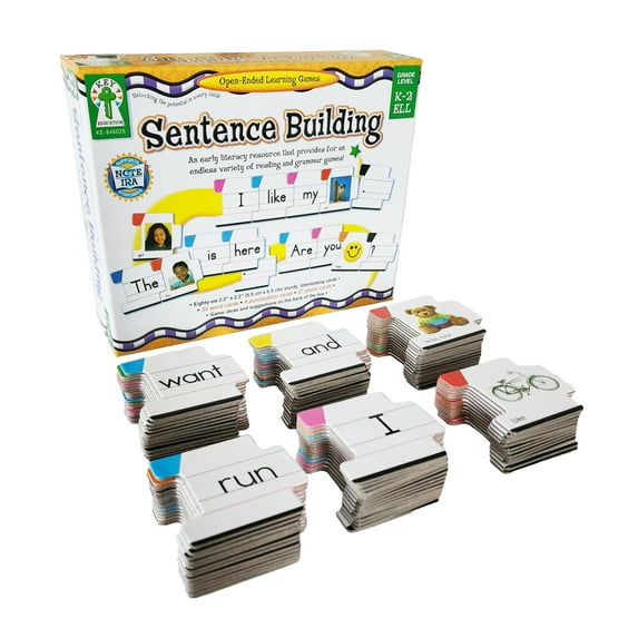 Key Education Sentence Building Puzzle (86 cards) Grade K-2