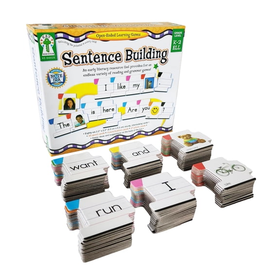 Key Education Sentence Building Puzzle (86 cards) Grade K-2
