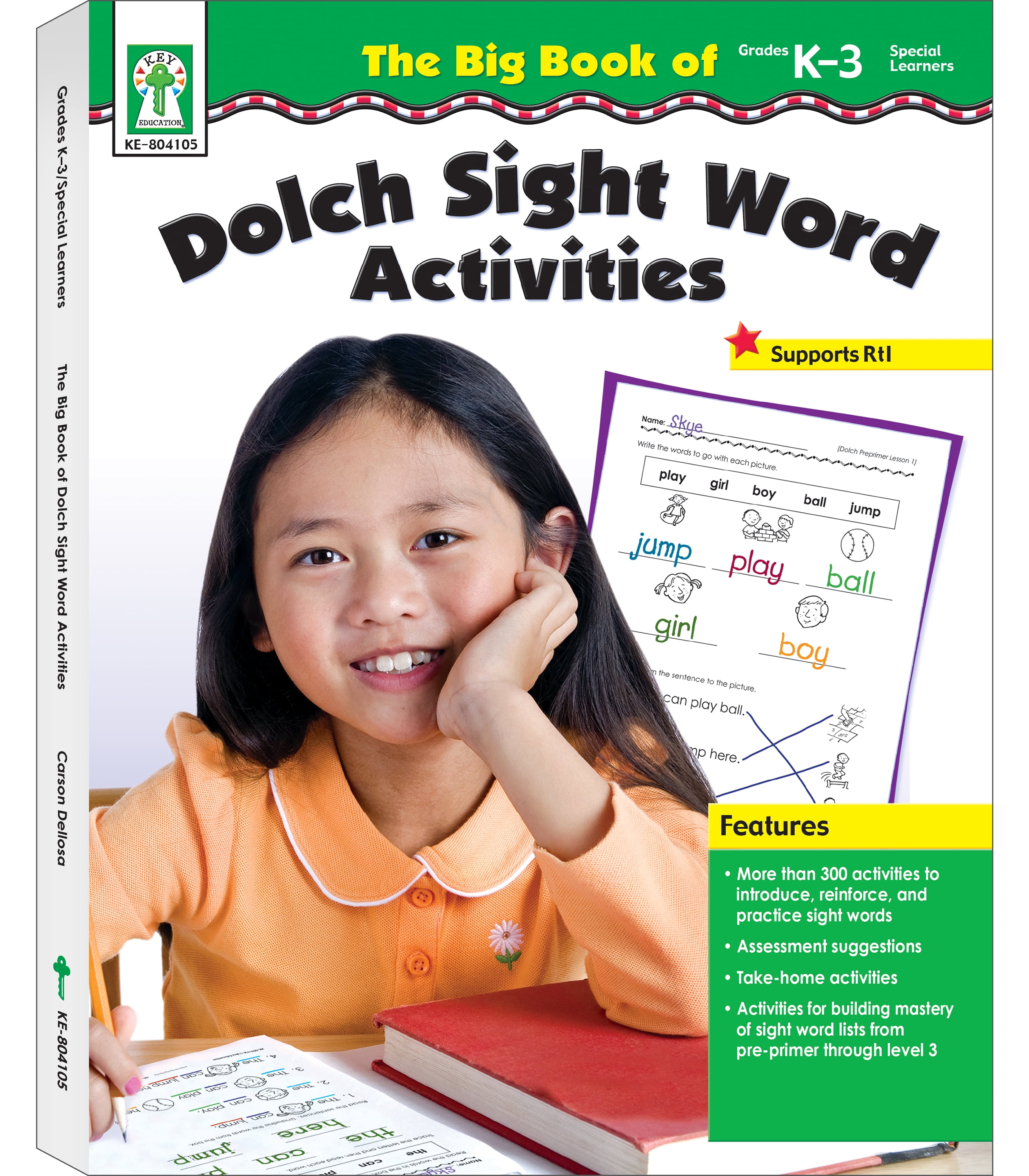 Key Education The Big Book Of Dolch Sight Word Activities Resource Book key-education-the-big-book-of-dolch-sight-word-activities-resource-book