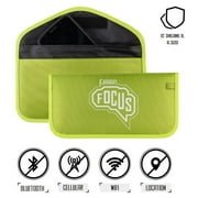 Key FOB/Cellphone Faraday Anti-Hacking Case with Premium X2 Shielding +Size RFID, Cellular, WiFi, NFC, BT