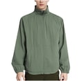 thumbnail image 1 of Men’s Full-Zip Hiking & Sun Protection Jacket – UPF 50+ Lightweight Zip-Up with Pockets for Outdoor Sports, 1 of 9