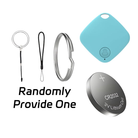 Key Finder 2/6 Pack BT Luggage Tracker, Smart Item Locator for Suitcase Bag Wallet, Replaceable Battery Tag Compatible with iPhone Android, Valentine's Day Gift