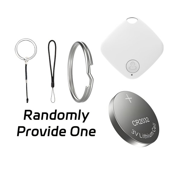 Key Finder 2/6 Pack BT Luggage Tracker, Smart Item Locator for Suitcase Bag Wallet, Replaceable Battery Tag Compatible with iPhone Android, Valentine's Day Gift