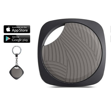Key Finder Smart Tracker, Phone Finder Bluetooth Tracker Locator with Anti-Lost Alarm Reminder, Replaceable Battery and App Control for Phone, Car Key