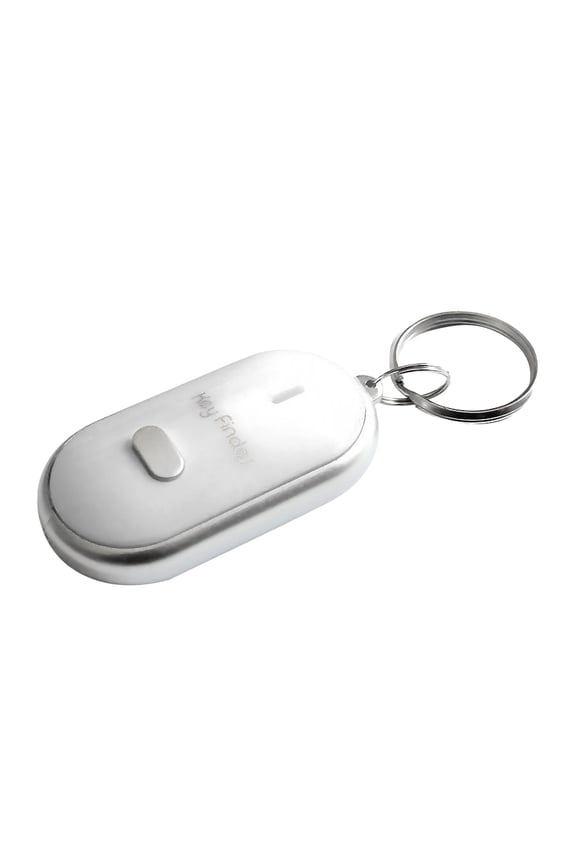 Key Finder Voice Control AntiLost Device Key Finder with Whistle Pet Keychain Locator Key Suitcase Blue