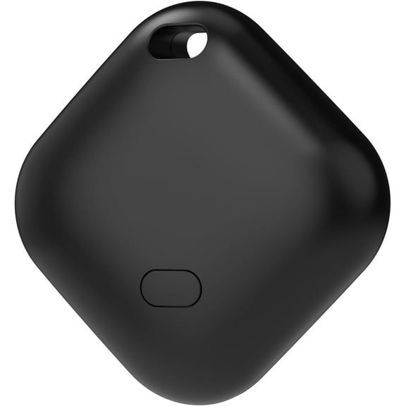 Key Finder, Wallet Tracker Works with Apple Find My (iOS Only), Replaceable Battery, Water-Resistant, Bluetooth Item Finder for Bags, Luggage, Pets & Backpack, White