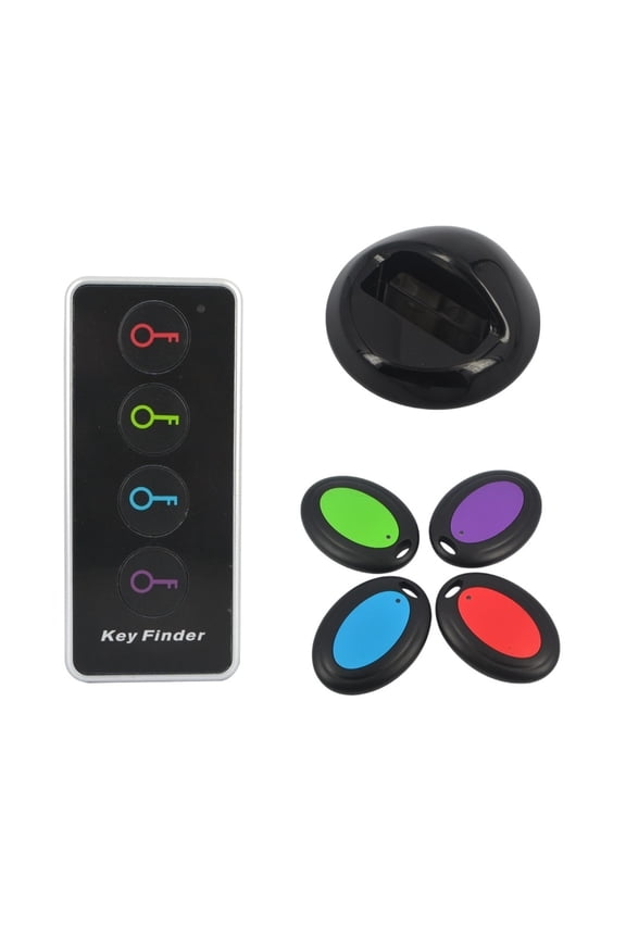 Key Finder Wireless Locator Tracker Smart Activity Tracker Anti-Lost For Phone Luggage Bag Pet Remote Control With Torch ,Easy Carrying
