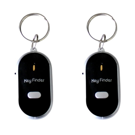 Key Finder under $5! Xqxayjr Key Finder with Whistle Sound Control, LED Flashlight Keychain Locator, Remote Control Key Finder for Lost Keys