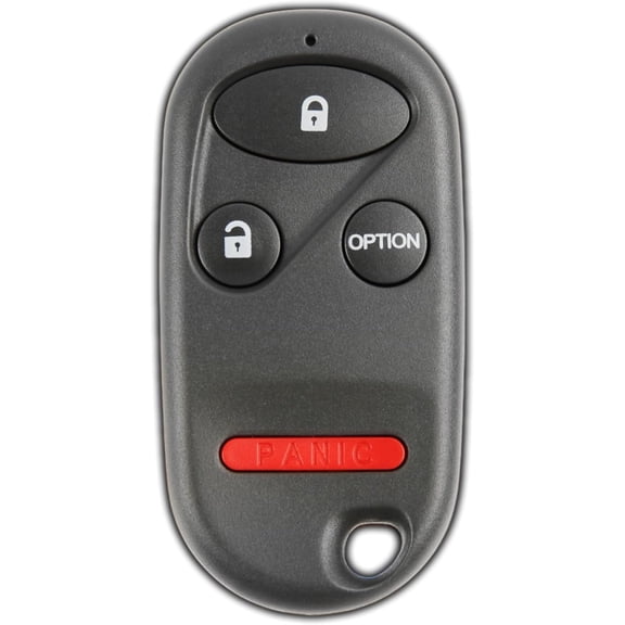 Key Fob for 1996 1997 1998 1999 2000 2001 2002 2003 2004 2005 2006 2007 2008 2009 Honda Accord Civic Odyssey Pilot S2000 Remote, 4-Button A269ZUA101, Programming Guide Included