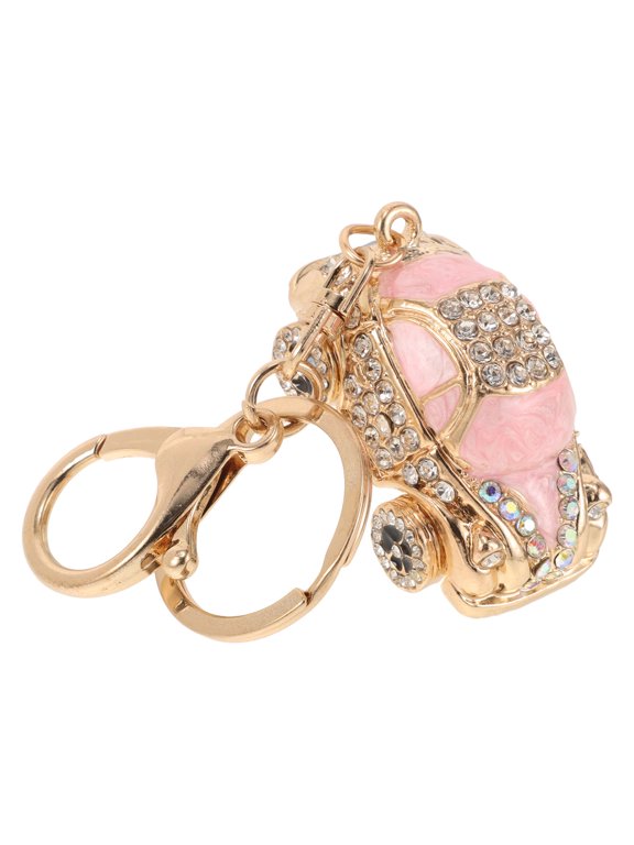 Key Fob Car Key Chain Special Keychain Travel 10.5X3.3X2CM Pink