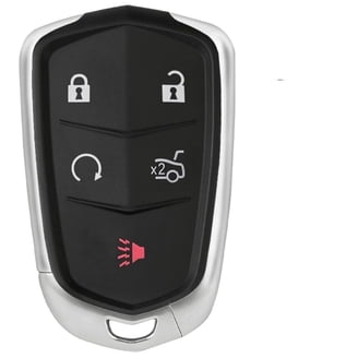 2 Keyless Entry Car Key Remote Key Fob Case Button Pad Replacement ...