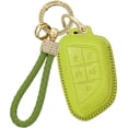thumbnail image 1 of Key Fob Cover Compatible with Cadillac Lyriq Optiq Vistiq Escalade XT4 CT4 CT5 CT6 CTS ATS XT4 2023-2026 5 Button Keychain Case Holder Protector,Lime Green, 1 of 8