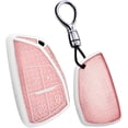 thumbnail image 1 of Key Fob Cover Compatible with Chevrolet Silverado 1500 Traverse Equinox GMC Sierra 1500 Buick Envision 2025‑2026 Key Case Shell with Keychain,1, 1 of 9