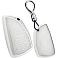thumbnail image 1 of Key Fob Cover Compatible with Chevrolet Silverado 1500 Traverse Equinox GMC Sierra 1500 Buick Envision 2025-2026 Keychain Case Holder Protector,5 Button a White, 1 of 8