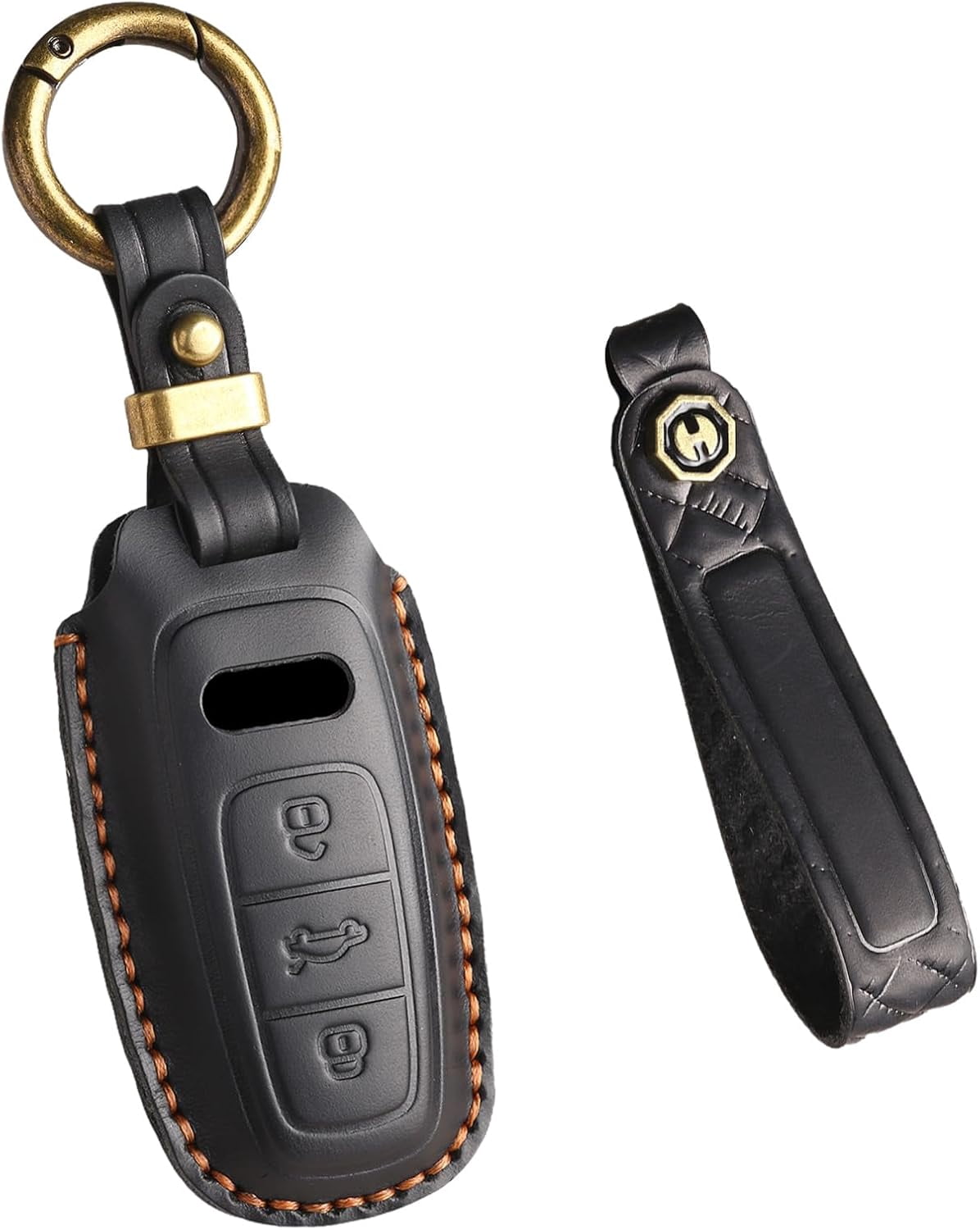 Key Fob Cover Compatible with Fit for Audi A3 A4 S4 RS4 B9 A5 F5 S5 RS5 ...