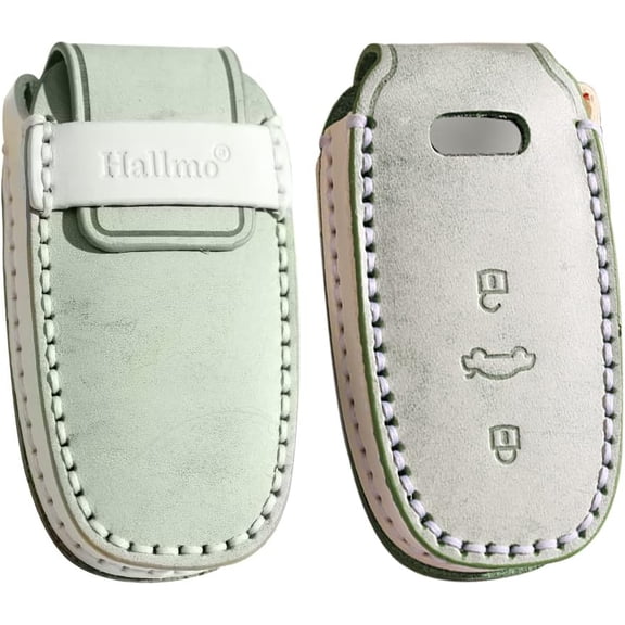 Key Fob Cover Compatible with Fit for Audi A4 A5 A6 A7 A8 R8 Q5 Q7 S3 S4 S5 S6 S7 S8 SQ5 RS5 RS7, SANRILY Fashion Leather Smart Key Fob Case with Flower Keychain Remote Protection Shell Keychain
