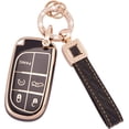 Key Fob Cover Compatible with Fit for Dodge RAM Charger Challenger Jeep ...
