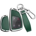 thumbnail image 1 of Key Fob Cover Compatible with GMC Acadia Denali Yukon Terrain Buick Envision Avenir Chevrolet Equinox Traverse Tahoe 2021-2026 4 Button Keychain Case Holder Protector, 1 of 6