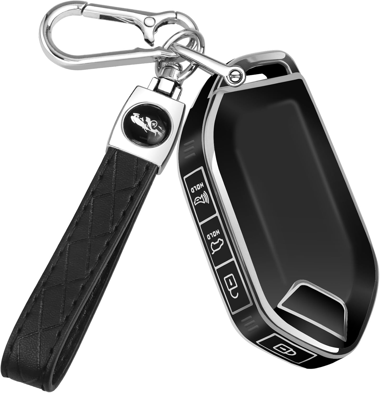Key Fob Cover Compatible with Kia Telluride Sorento K4 K5 EV5 EV9 ...