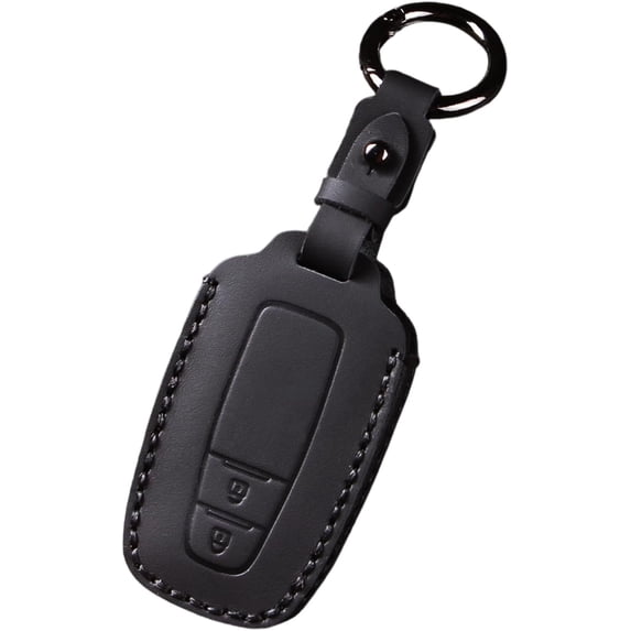 Key Fob Cover Compatible with Toyota Camry RAV4 Highlander Hatchback Corolla Avalon C-HR Prado Prius GT86 4Runner 2019-2024 3 Button Keychain Case Holder Protector,2 Buttons Black