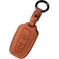 thumbnail image 1 of Key Fob Cover Compatible with Toyota Camry RAV4 Highlander Hatchback Corolla Avalon C-HR Prado Prius GT86 4Runner 2019-2024 3 Button Keychain Case Holder Protector,3 Buttons B Orange, 1 of 8