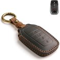 thumbnail image 1 of Key Fob Cover Compatible with Toyota Land Cruiser Venza RAV4 Corolla Grand Highlander Tundra Crown Tacoma Camry 2019-2026 4 Button Keychain Case Holder Protector,Blue, 1 of 7