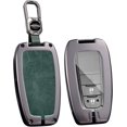 thumbnail image 1 of Key Fob Cover Compatible with Toyota RAV4 Hybrid Camry Hybrid Corolla XSE C-HR Corolla Hatchback Prado 2012-2026 2/3/4 Button Keychain Case Holder Protector,Short keychain Green, 1 of 9