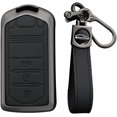 thumbnail image 1 of Key Fob Cover Compatible with Acura MDX TL ILX TLX ZDX RDX TSX 2009-2014 4 Button Keychain Case Holder Protector,3 Button Black, 1 of 7