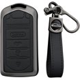 thumbnail image 1 of Key Fob Cover Compatible with Acura MDX TL ILX TLX ZDX RDX TSX 2009-2014 4 Button Keychain Case Holder Protector,4 Button Black, 1 of 7