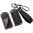 thumbnail image 1 of Key Fob Cover Compatible with Acura MDX TL RDX ILX ZDX TLX TSX 2014-2024 Keychain Case Holder Protector,A Black, 1 of 8