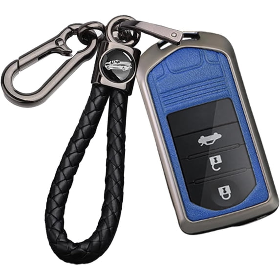 Key Fob Cover Compatible with Acura MDX TL RDX ILX ZDX TLX TSX 2014-2024 Keychain Case Holder Protector,C Blue