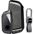 thumbnail image 1 of Key Fob Cover Compatible with BMW IX IX3 I5 I7 740i 760i X1 X3 X5 X6 X7 XM 2024-2025 Keychain Case Holder Protector,Gray, 1 of 9