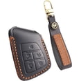 thumbnail image 1 of Key Fob Cover Compatible with Buick Avenir Envision 2021-2024 Leather Keychain Case Holder Protector,5 Button-black, 1 of 5