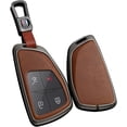thumbnail image 1 of Key Fob Cover Compatible with Buick Enclave Encore Envision Avenir Honda Prologue 2024-2025 Keychain Case Holder Protector,C-Brown, 1 of 7