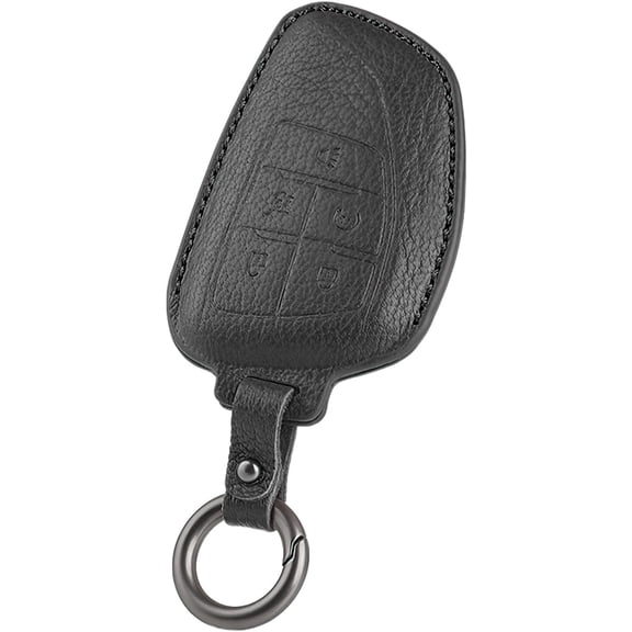 Key Fob Cover Compatible with Buick Enclave Envision 2021-2026 Honda Prologue 2024-2026 Keychain Case Holder Protector,Black