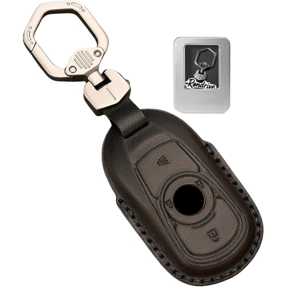 Key Fob Cover Compatible with Buick Envista Encore GX Enclave Envision Lacrosse GL8 Regal Tourx Keychain Case Holder Protector,Black