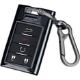 thumbnail image 1 of Key Fob Cover Compatible with Cadillac CTS STS XTS SRX ATS ELR DTS Escalade Corvette 2006-2014 Keychain Case Holder Protector,Black, 1 of 6