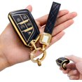 thumbnail image 1 of Key Fob Cover Compatible with Cadillac XT5 ATS CT5 CT6 XTS XT4 2017-2021 5 Button TPU Keychain Case Holder Protector,Black, 1 of 5
